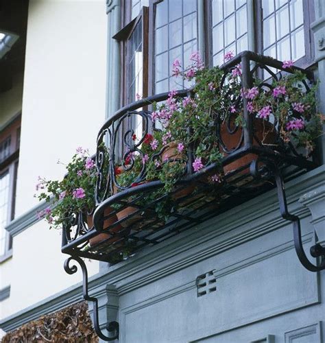 window boxes wrought iron metal|wrought iron railing flower boxes.